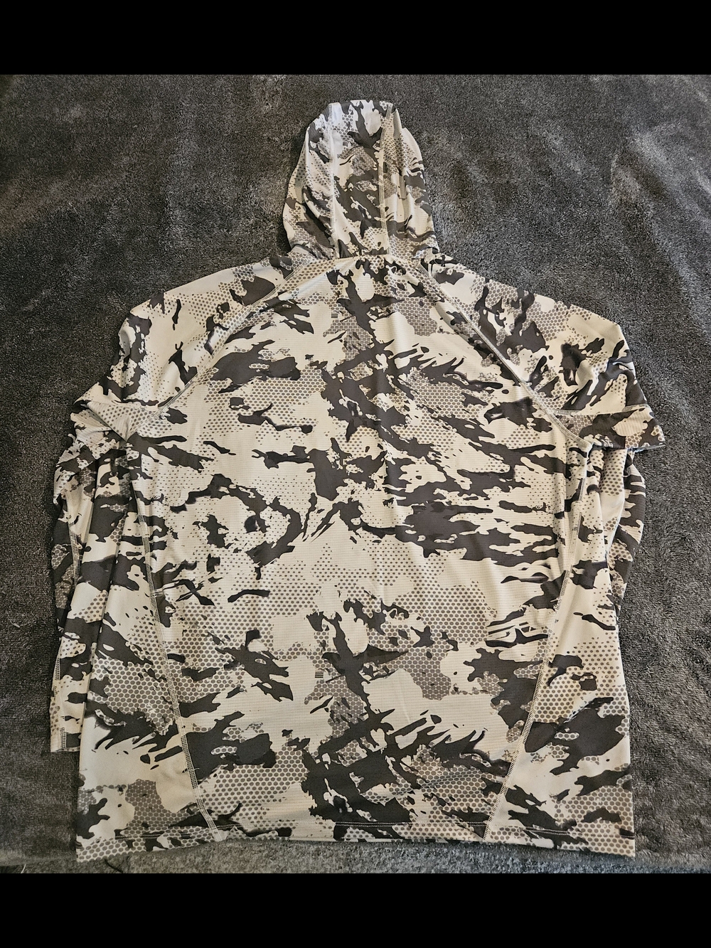 Nomad - Men's Mirage Camo Hoodie - Moss Grazier Camo View 6